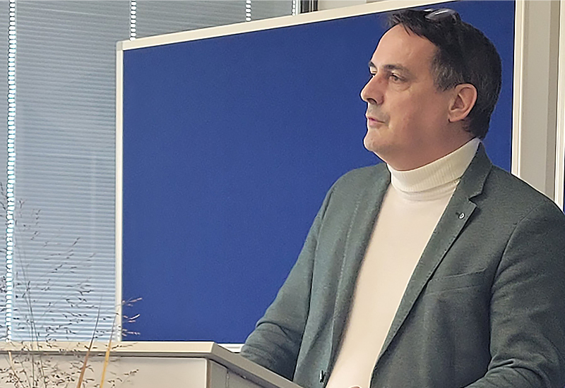 Foto: BVZ AGA-Vorsitzender Andreas Pellens erläuterte die Vorteile einer Zusammenlegung der Tarifgebiete.