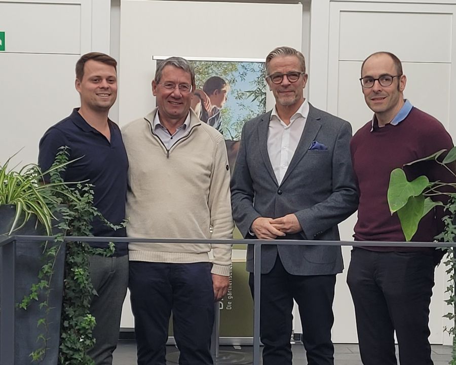 Foto: BVZ Der neue BVZ-Vorstand (v.l.) Philipp Weilbrenner,  Dieter Boland, Frank Werner und Eddi Kronenberg.